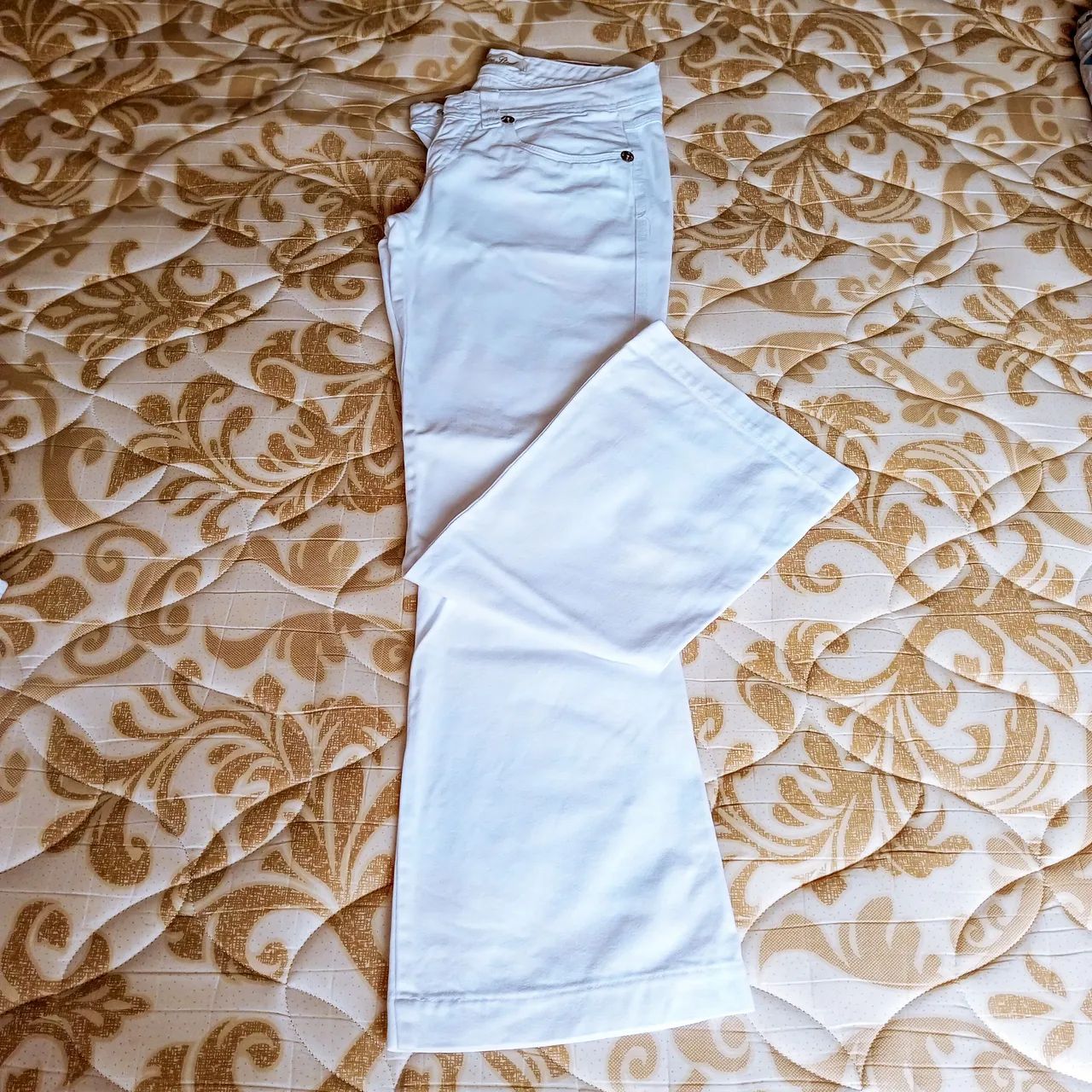 Calça branca feminina - Foto 3