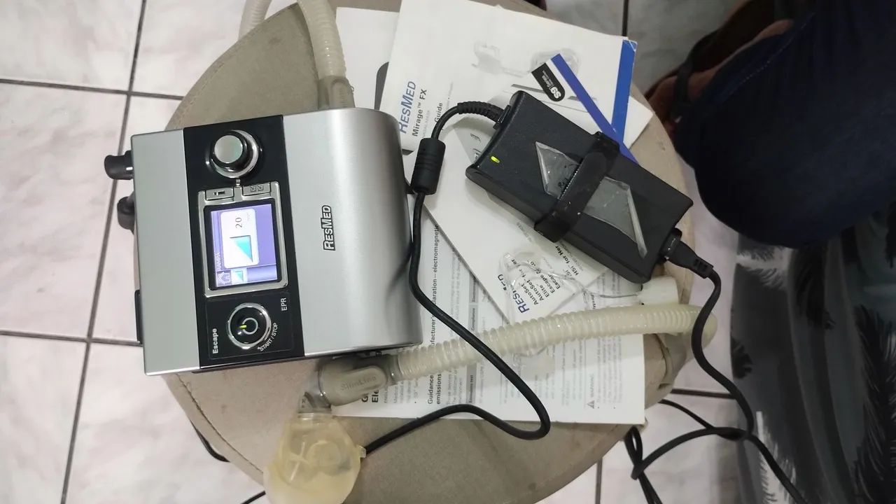 CPAP aparelho respiratório RES MED - Foto 5