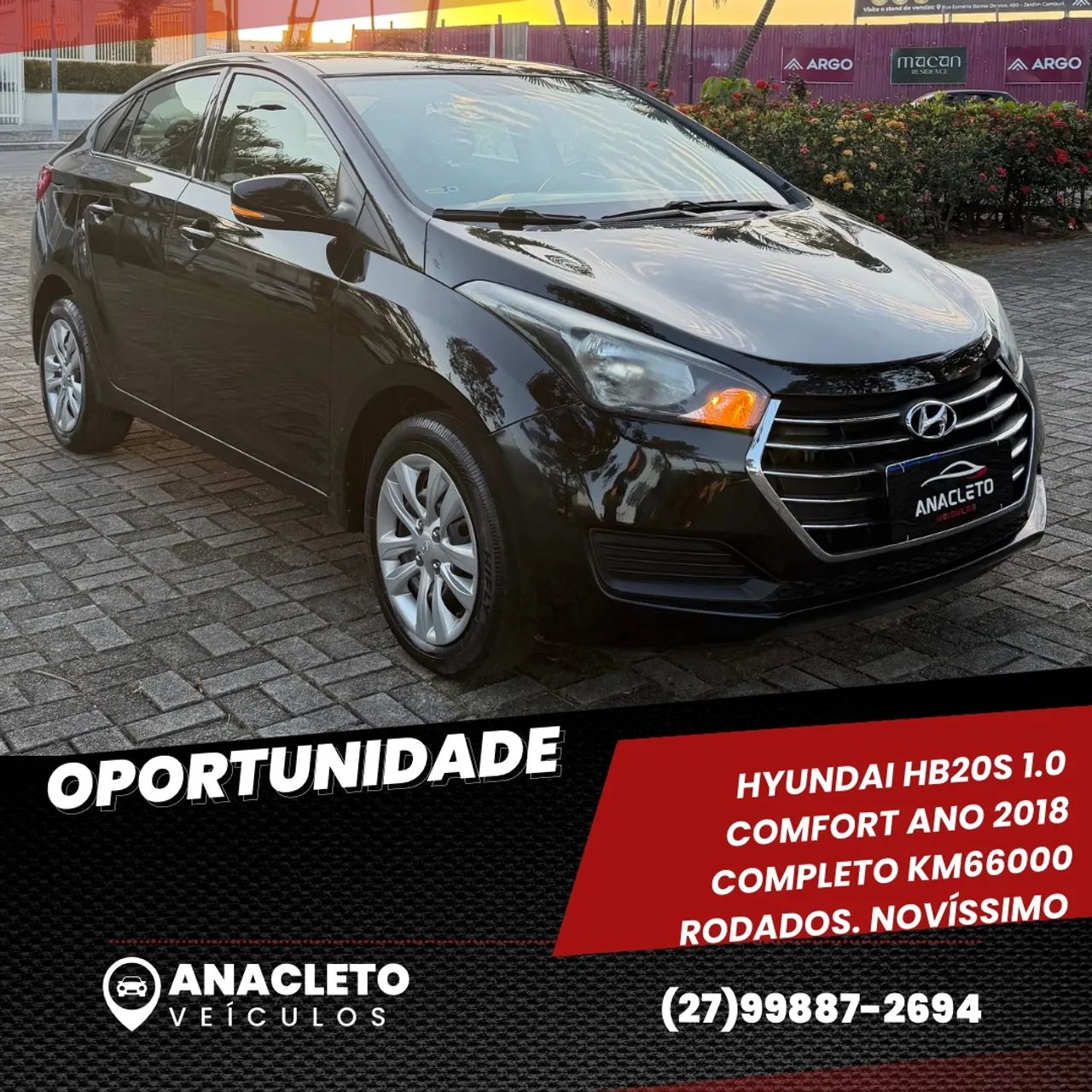 Hyundai Hb20S C.PLUS/C.STYLE1.0 FLEX 12V MEC. 4P 2018