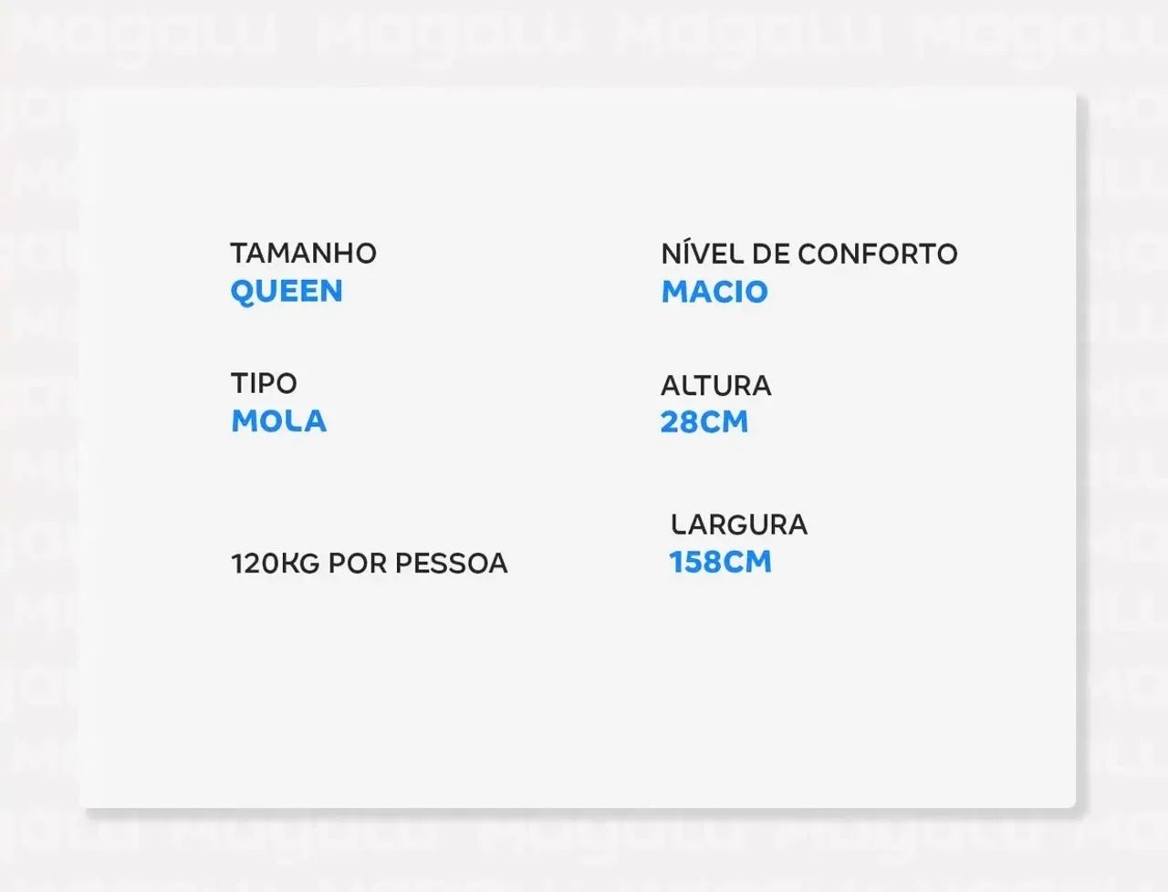Cama Box Queen Size (Box + Colchão) Plumatex de Mola Ensacada 53cm de Altura - Foto 4
