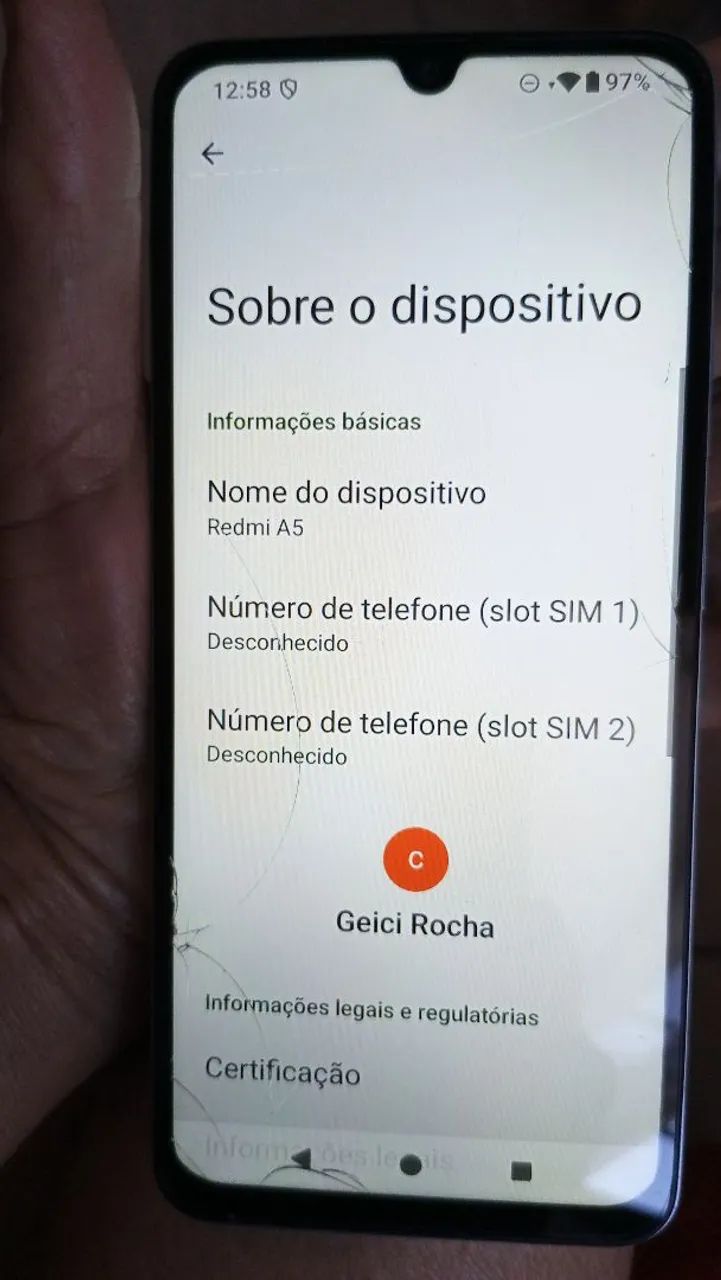 Redmi A5, 2chip, grande, funciona tudo  - Foto 2