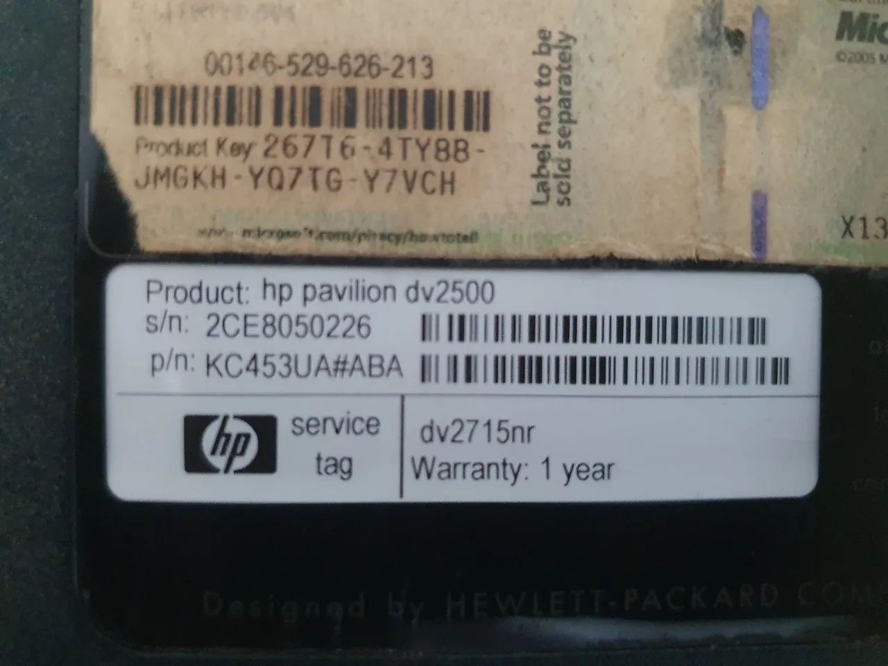 Notebook hp dv2715nr funcionando mas com detalhes - Foto 4
