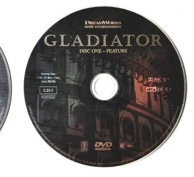 Dvd Importado Original - Gladiator (Russel Crowe) - DVD Duplo - 2000 - Usado  - Foto 3