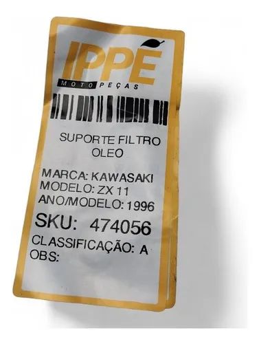 Suporte Filtro Oleo Kawasaki Zx 11 1996 - Peças para motos