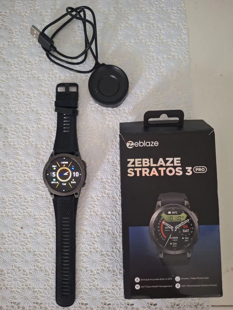 Relógio digital stratos 3 pro - Foto 3