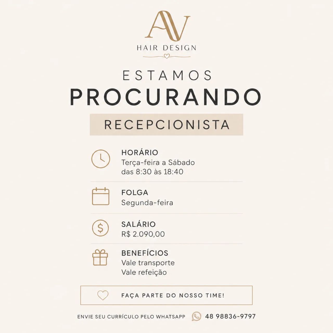 Contrata recepcionista  - Foto 2