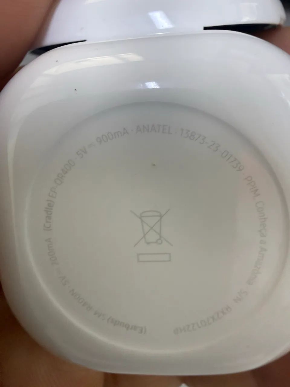 Caixa de fone  Samsung (apenas a caixa)