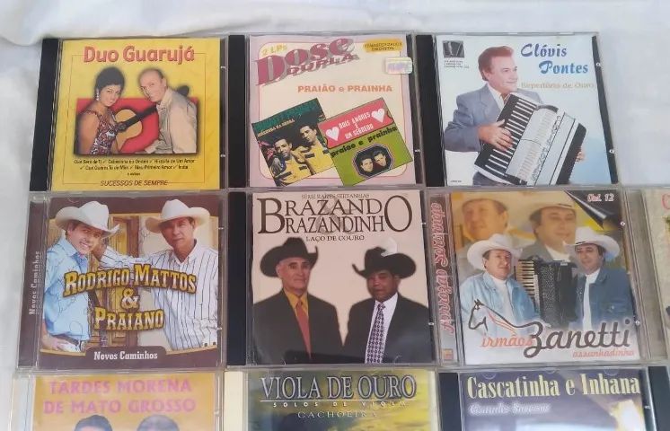 Lote 30 Cds Sertanejo Raiz Modas E Forro Originais Raridades Colecao Fechada - Foto 5