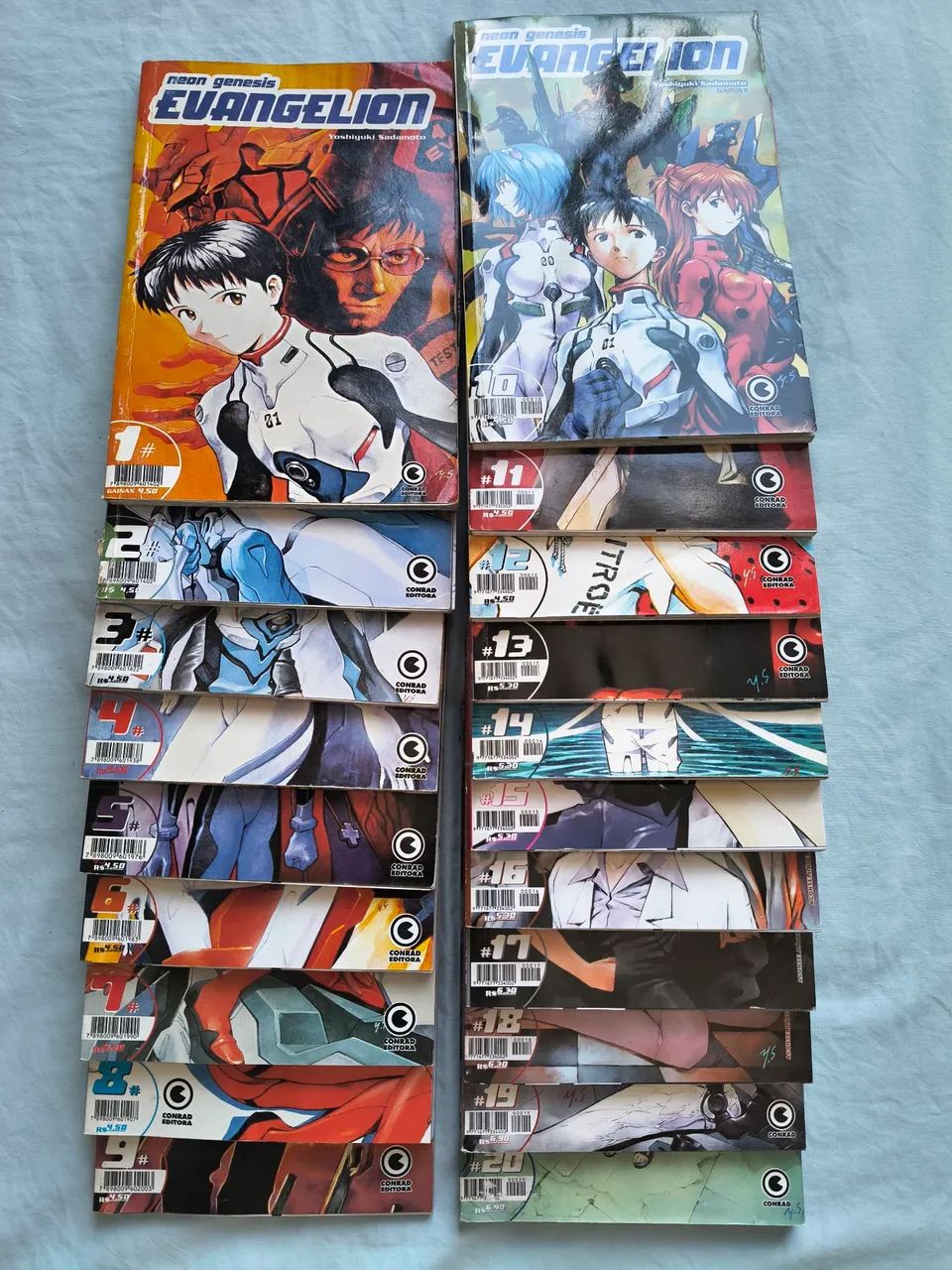 NEON GENESIS EVANGELION | COLEÇÃO COMPLETA | 1 AO 20 - Foto 2