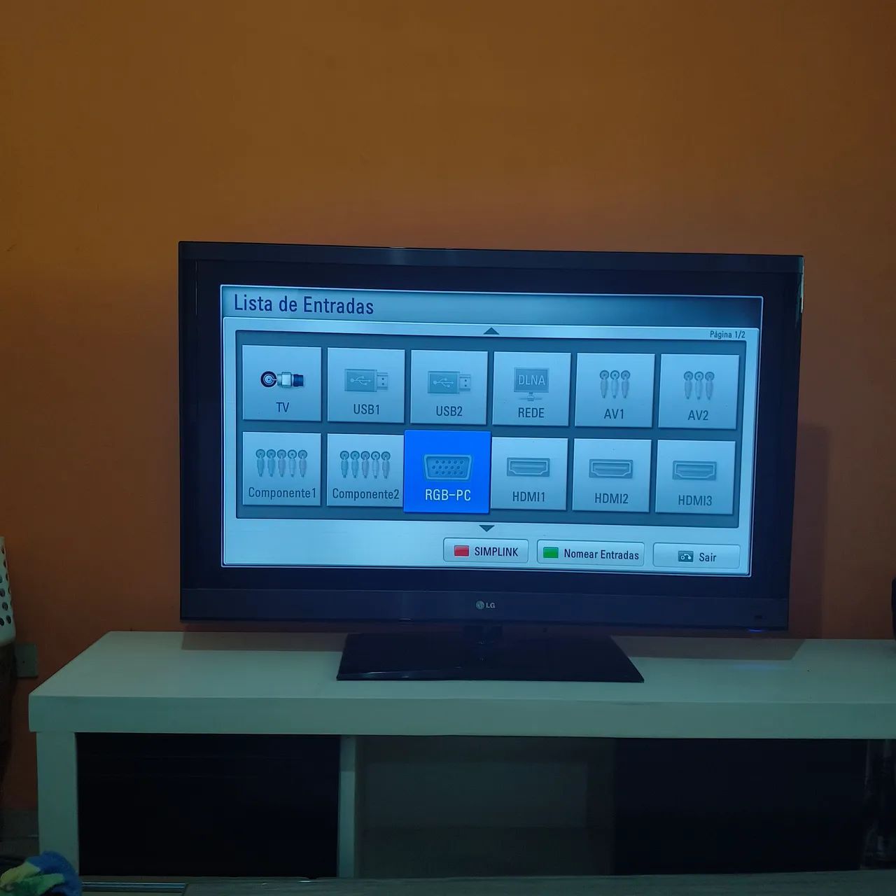 Tv LG 47 polegadas 3d - Perfeita - Foto 2