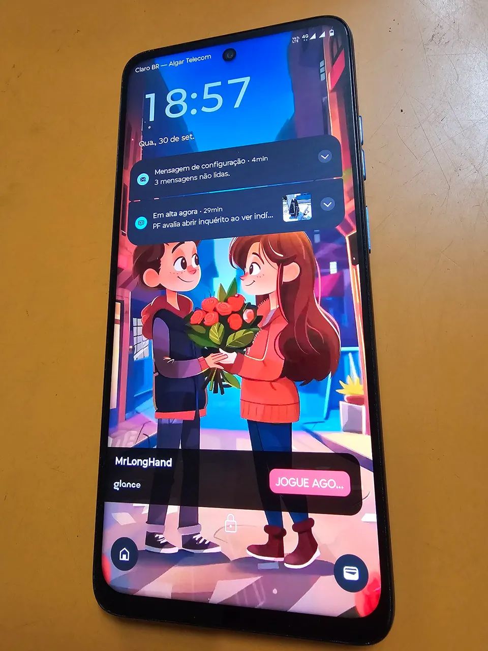 Vendo moto g17 128 novo  - Foto 2