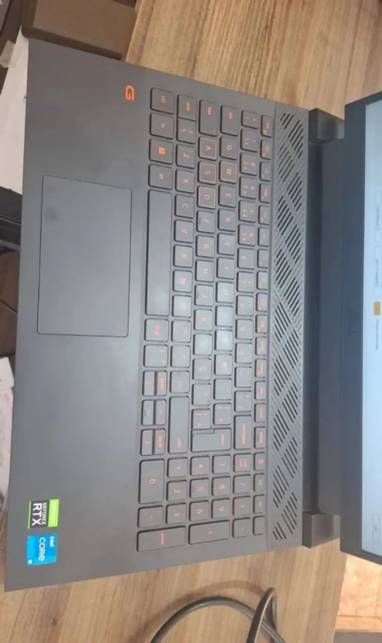 DELL G15 i5 12ª + 32GB + SSD 1TB - FUNCIONANDO - RTX DESATIVADA - Foto 2