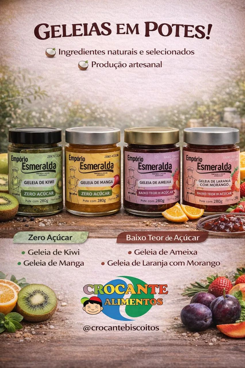 DOCES, TEMPEROS, GELEIAS E ANTEPASTOS - Foto 2