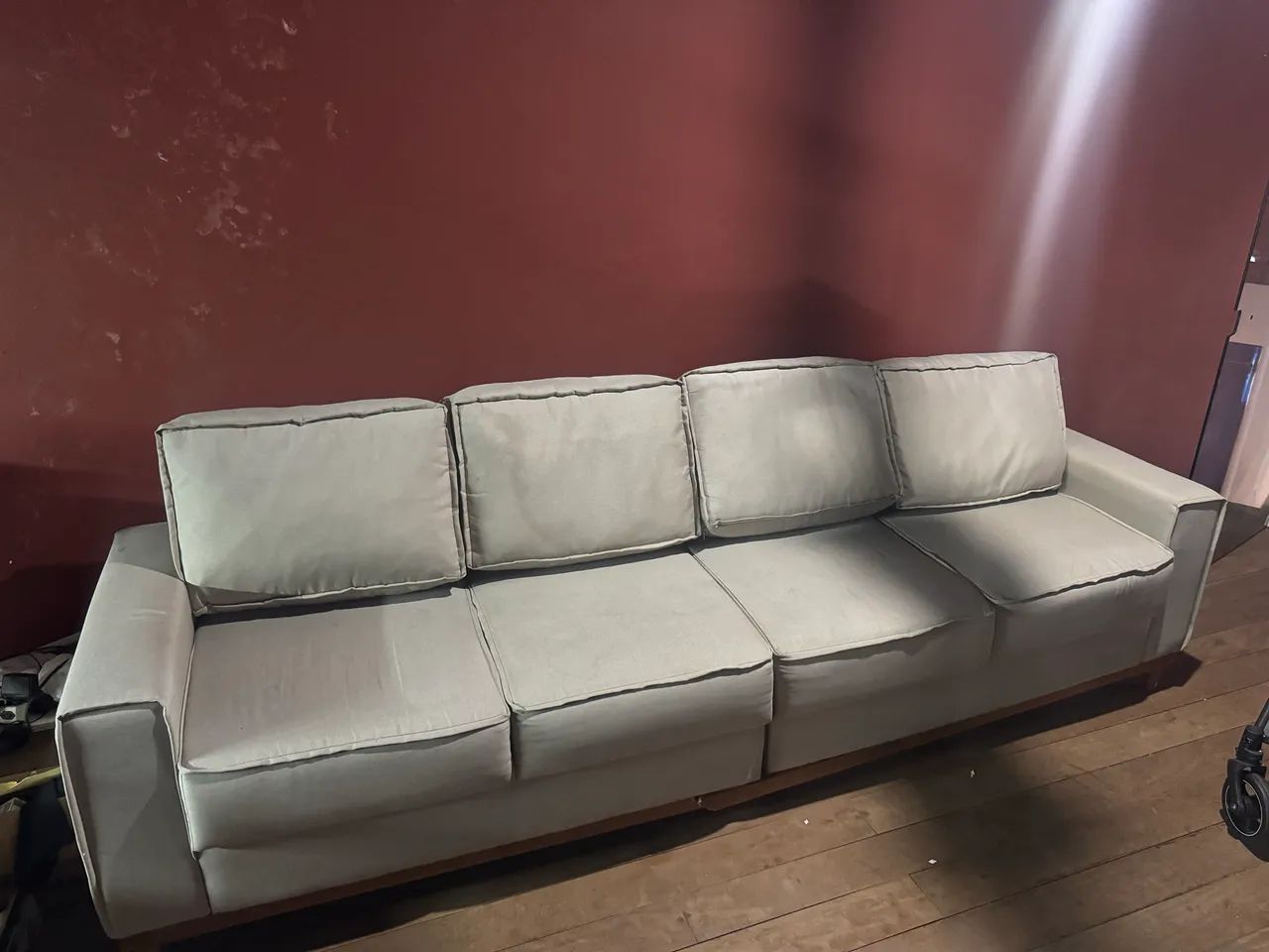 Sofá linho de 4 lugares (2,60 comp) - Foto 2