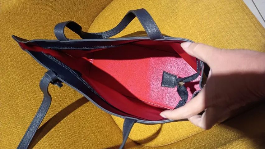 Bolsa em couro original Mr Cat  - Foto 4