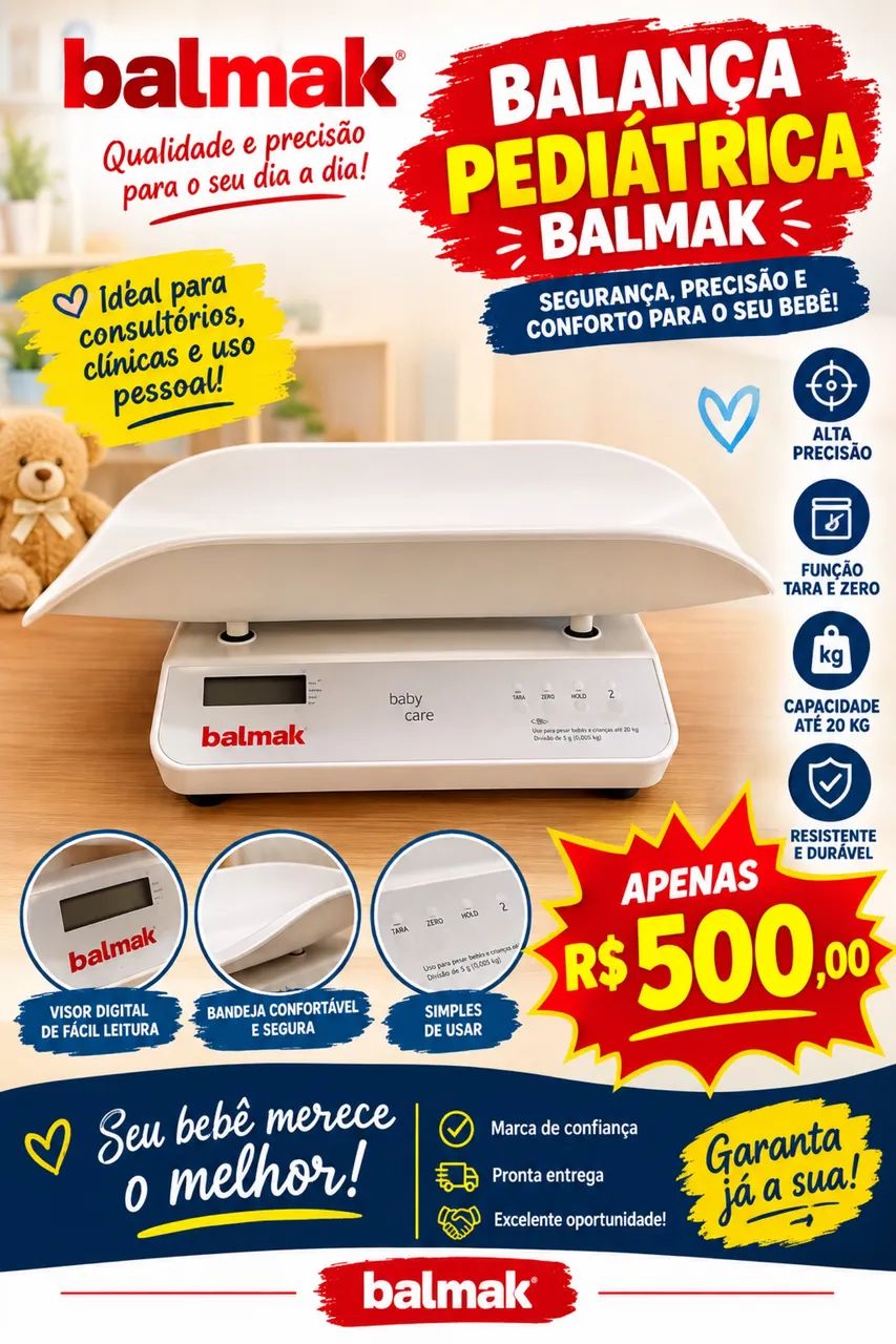 Balança pediátrica Balmak