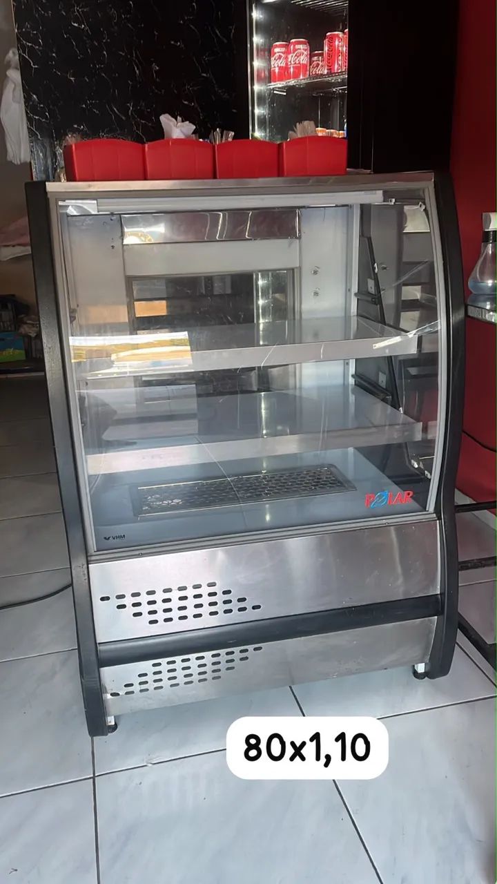 Vitrine Expositor quente para salgados  - Foto 2