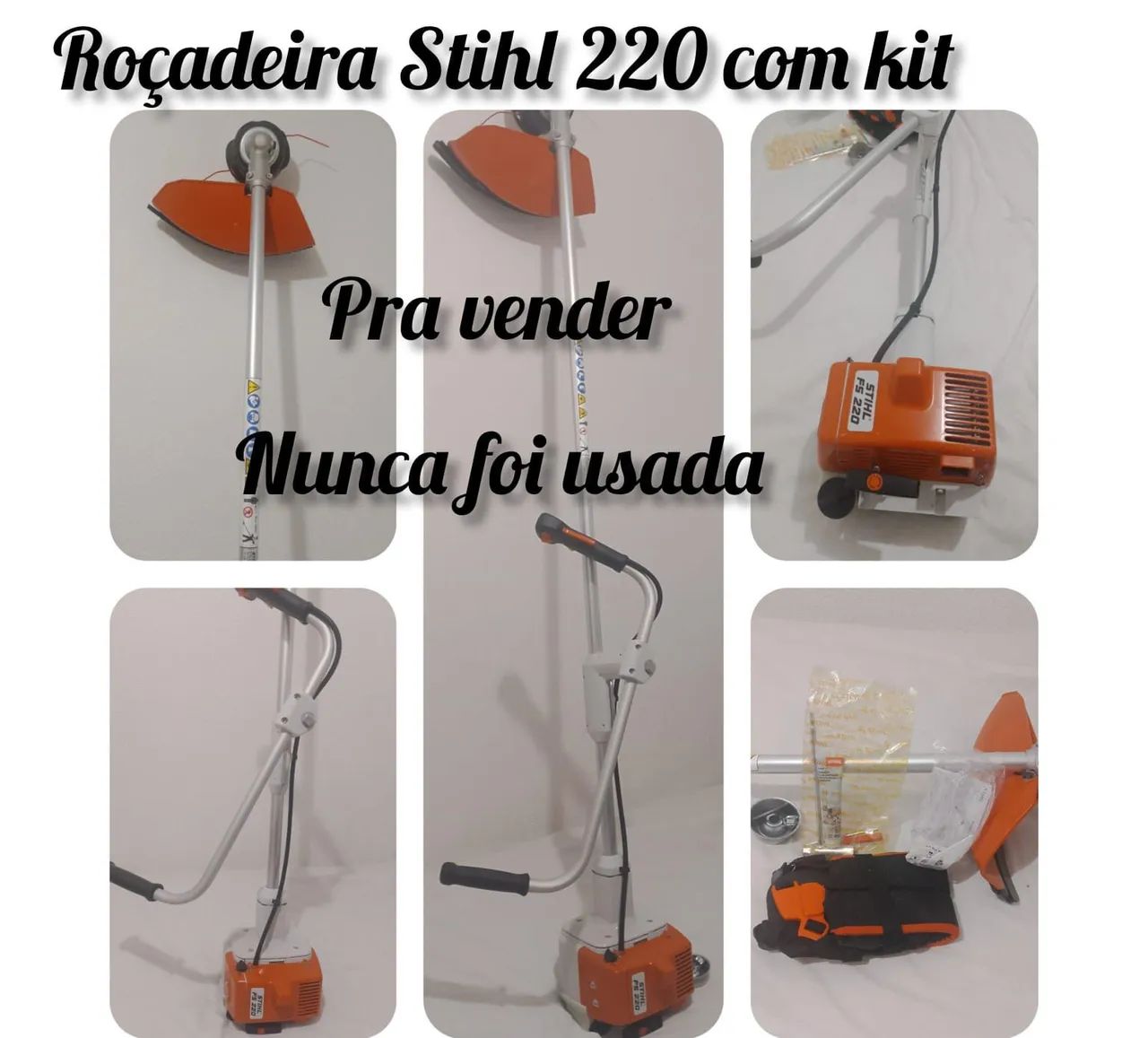 Roçadeira Sthil FS 220 Nova - Tratores e máquinas agrícolas - Portão ...