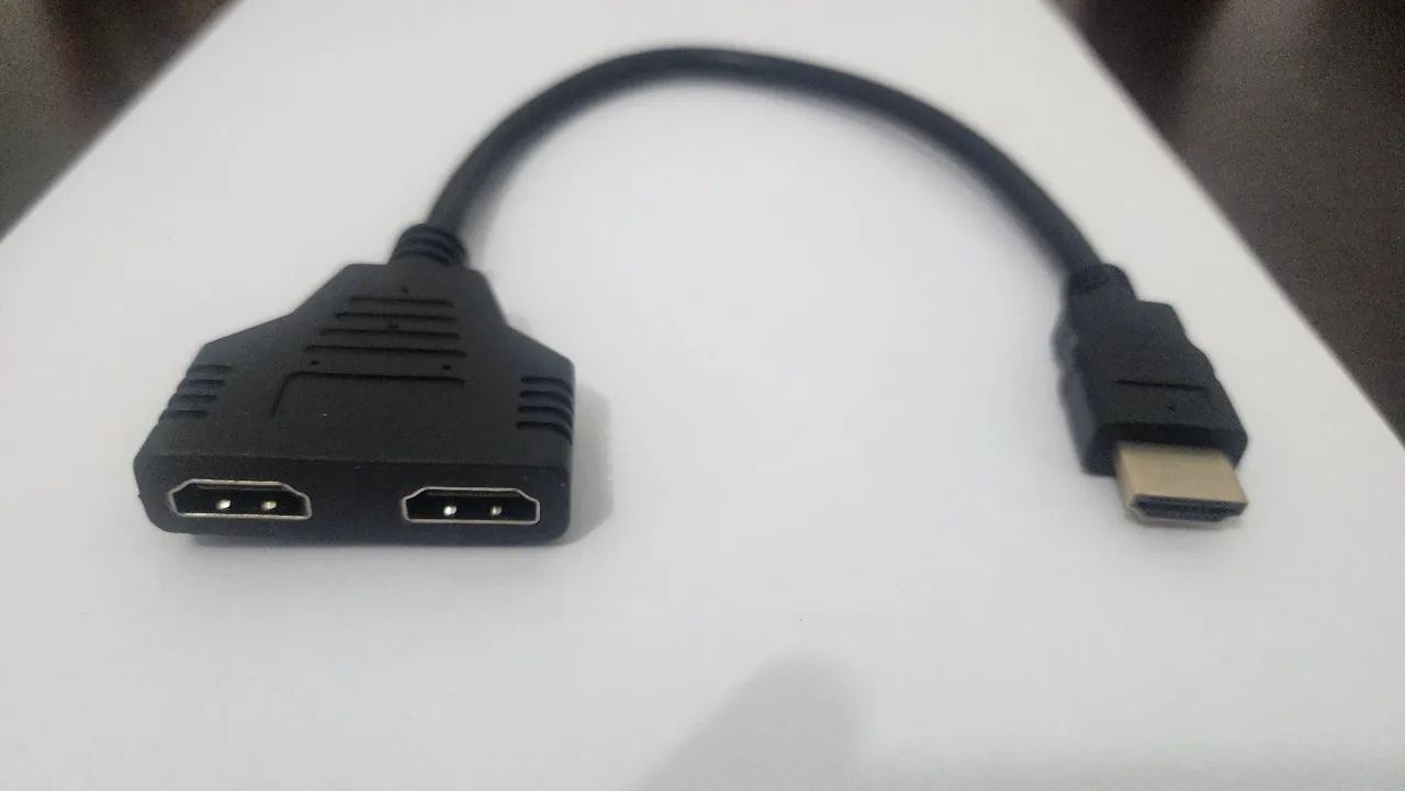 Cabo divisor multi de imagem Hdmi 30cm - Foto 2
