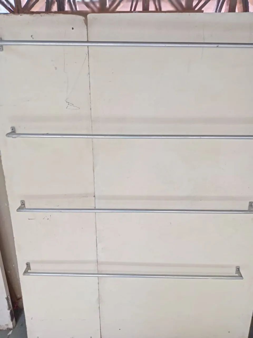 Suporte de parede de ferro 4 peças 1.20  - Foto 3