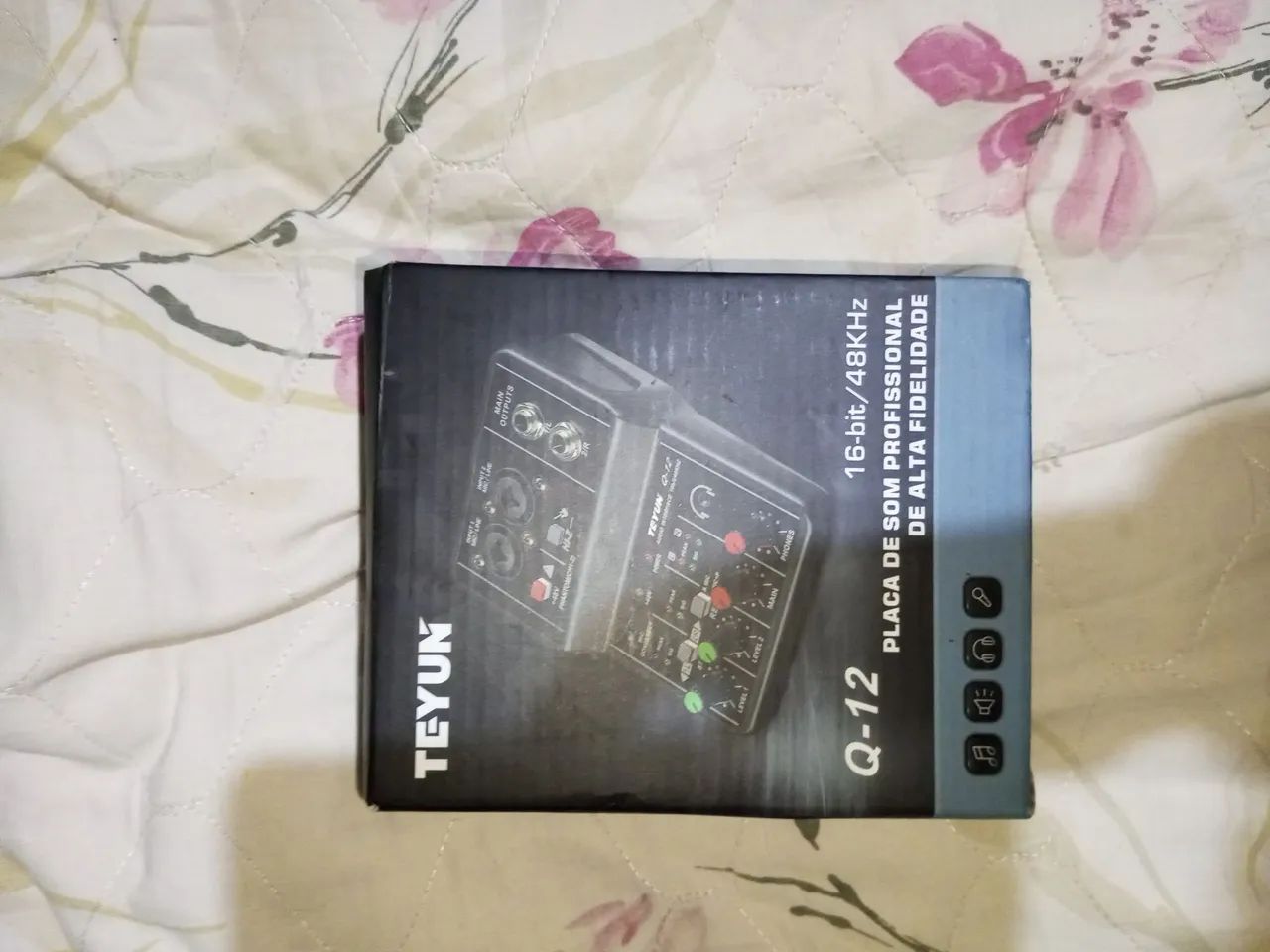 Vendo interface de áudio  Teyun Q-12  novo - Foto 2