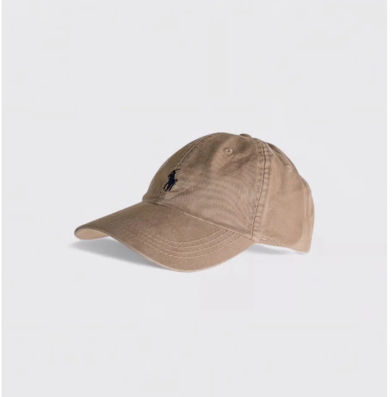 Boné polo Ralph Lauren bege e marinho