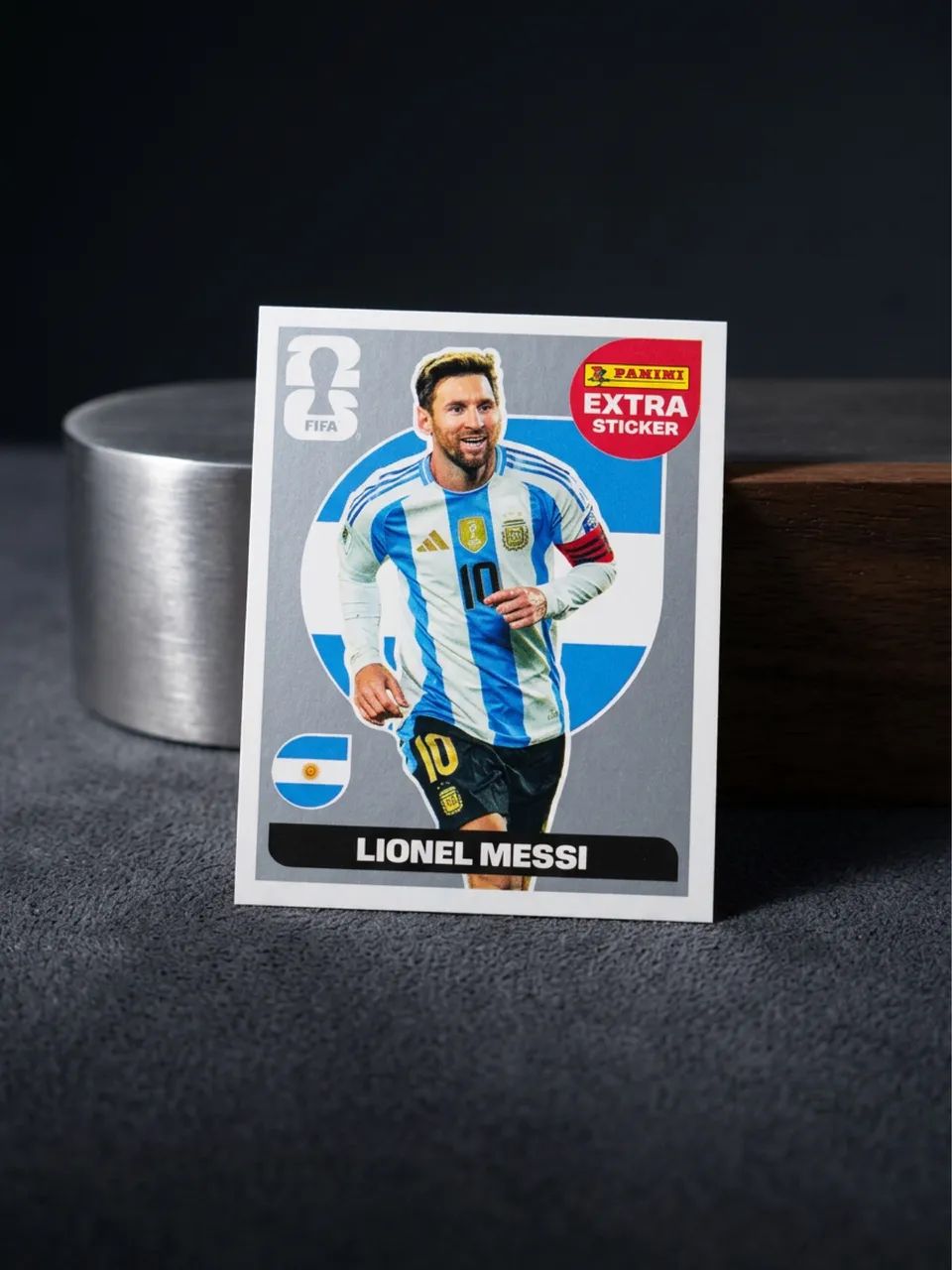 extra sticker legend messi prata- raridade para colecionadores - Foto 2