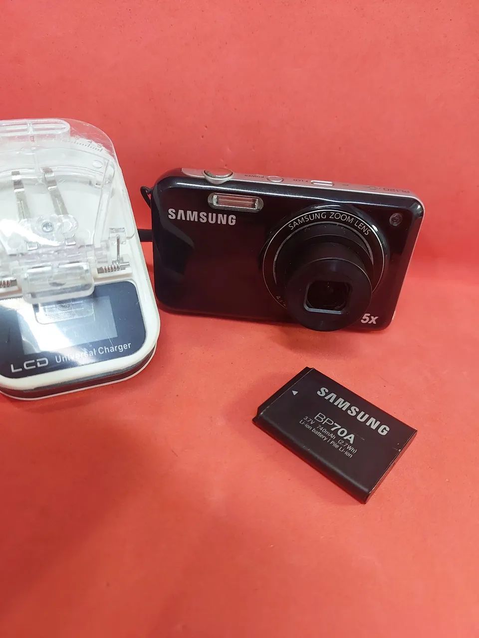 Câmera digital Samsung PL120 funcionando perfeitamente 