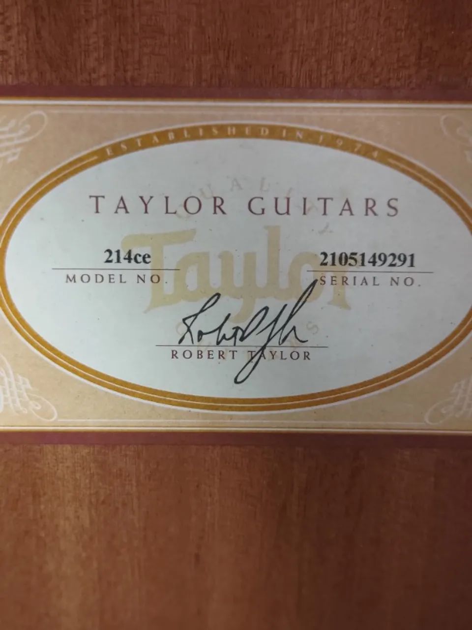 Violão Taylor 214 CE com Bag  - Foto 4