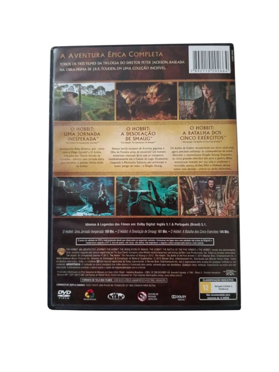 Tricologia Hobbit - box 3 DVDs  - Foto 2