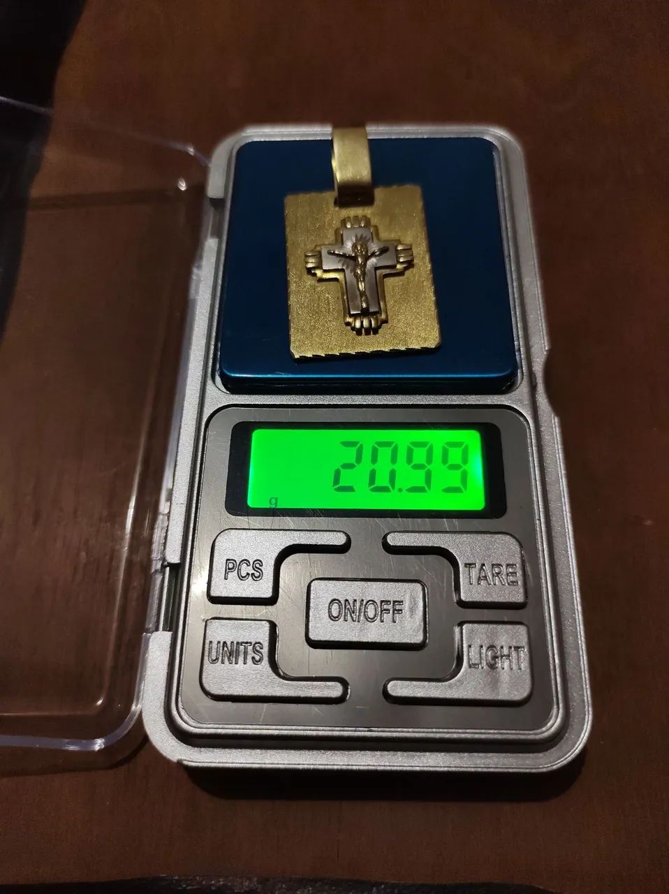 Pingente Ouro 18k - Placa Maciça  - Foto 4