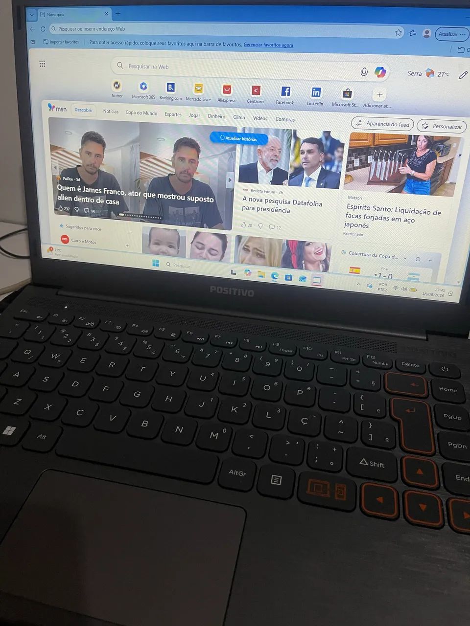 Notebook positivo 