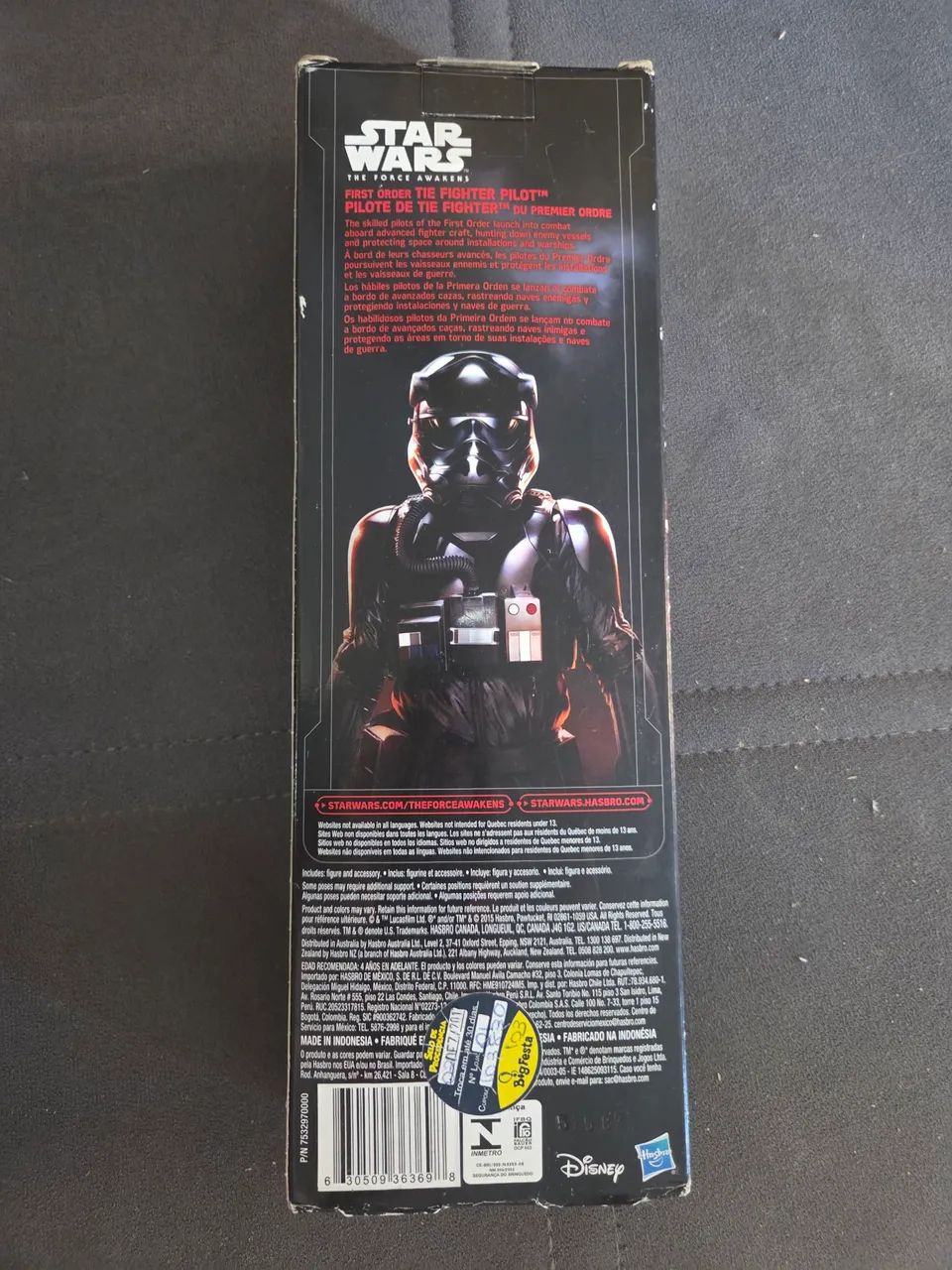 Boneco Star Wars - The Force Awakens - The Fighter Pilot 30cm