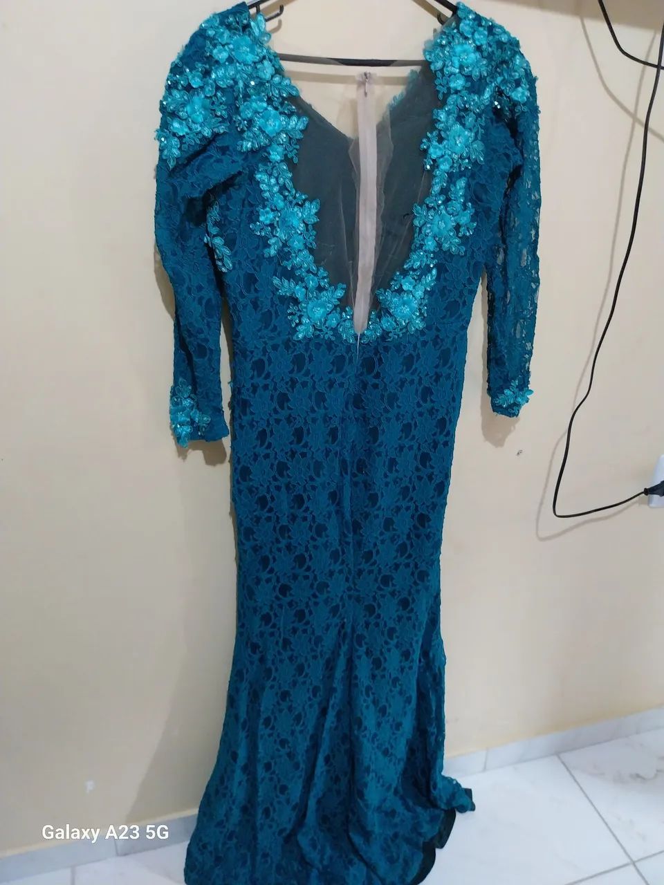 Vestido de baile - Verde esmeralda - Foto 2