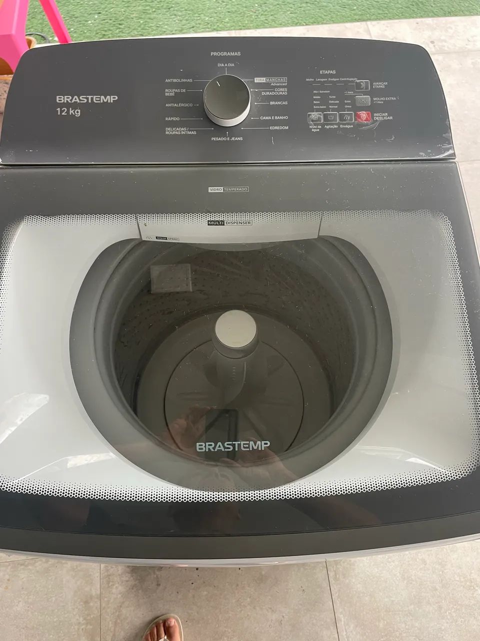 Máquina de lavar roupa Brastemp 12kg