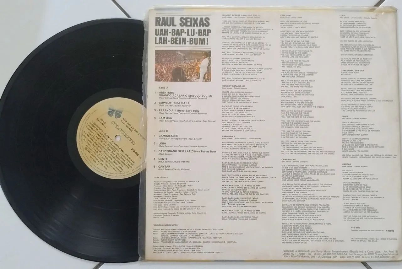 LP Raul Seixas  - Foto 2