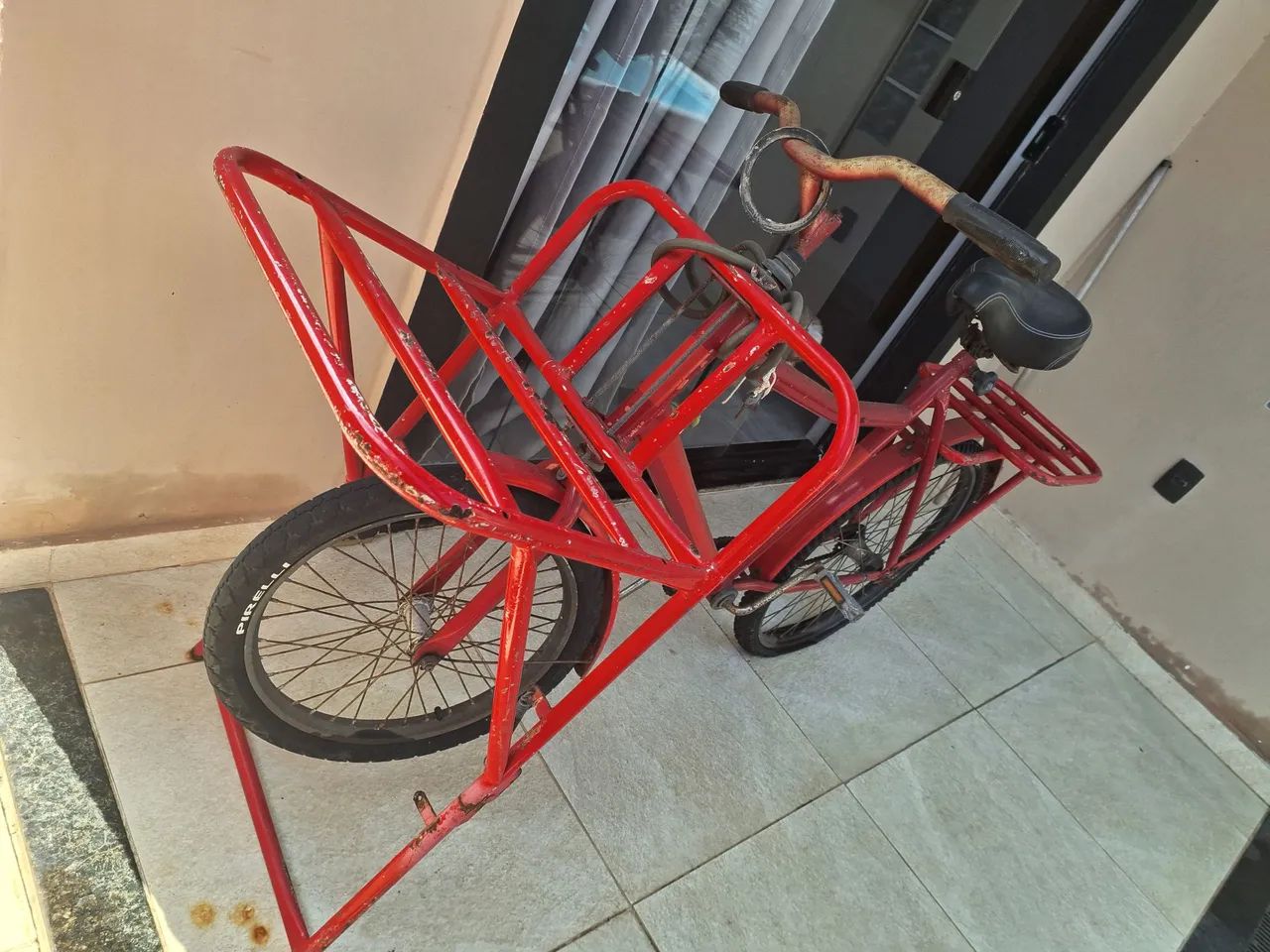 Bicicleta de carga para trabalho
