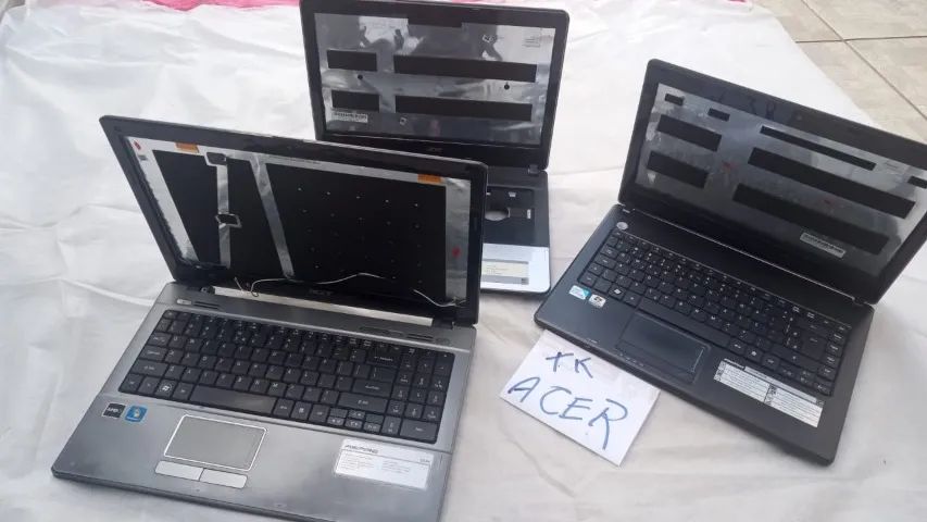 Notebook Acer Aspire usado pra Reaproveitamento de peças. - Foto 2
