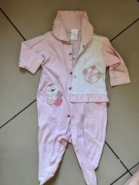 macacao G cor rosa para bebe