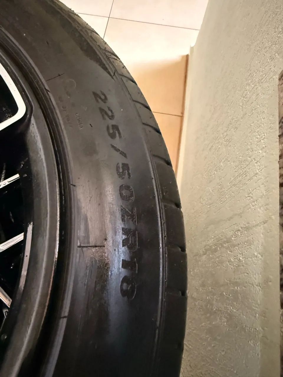 Rodas aro 18 5x114,3 com pneus  - Foto 3