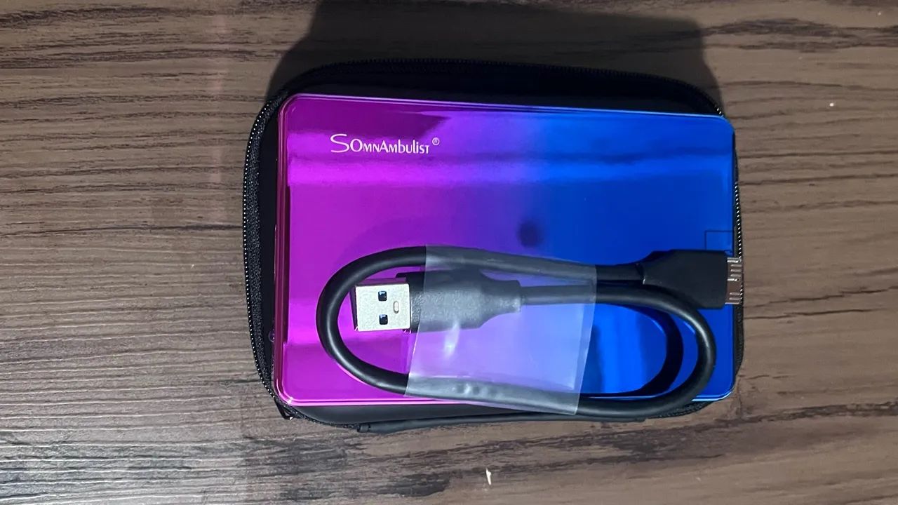 Hd externo 500gb com case - Foto 4