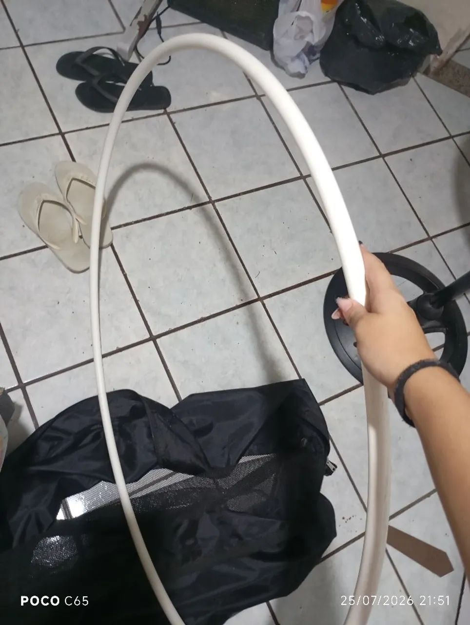 Kit de ginástica rítmica, em excelente estado  - Foto 3
