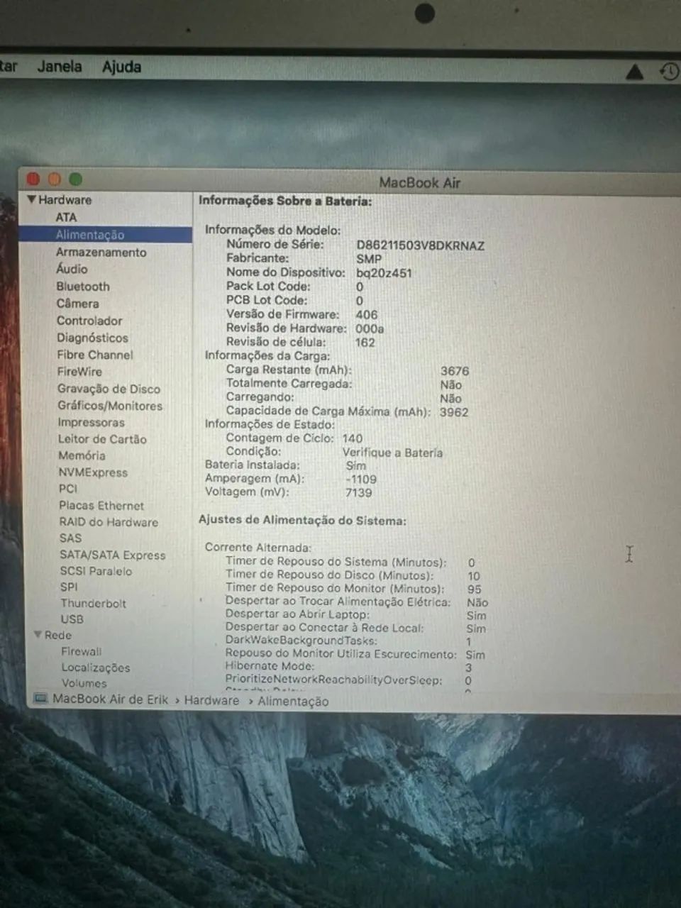 Notebook MacBook Air - Intel 1,7Ghz Core i5 - 13 polegadas - Foto 2