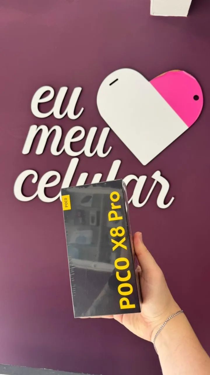 Poco X8 Pro 256GB e 8GB de RAM / NOVO