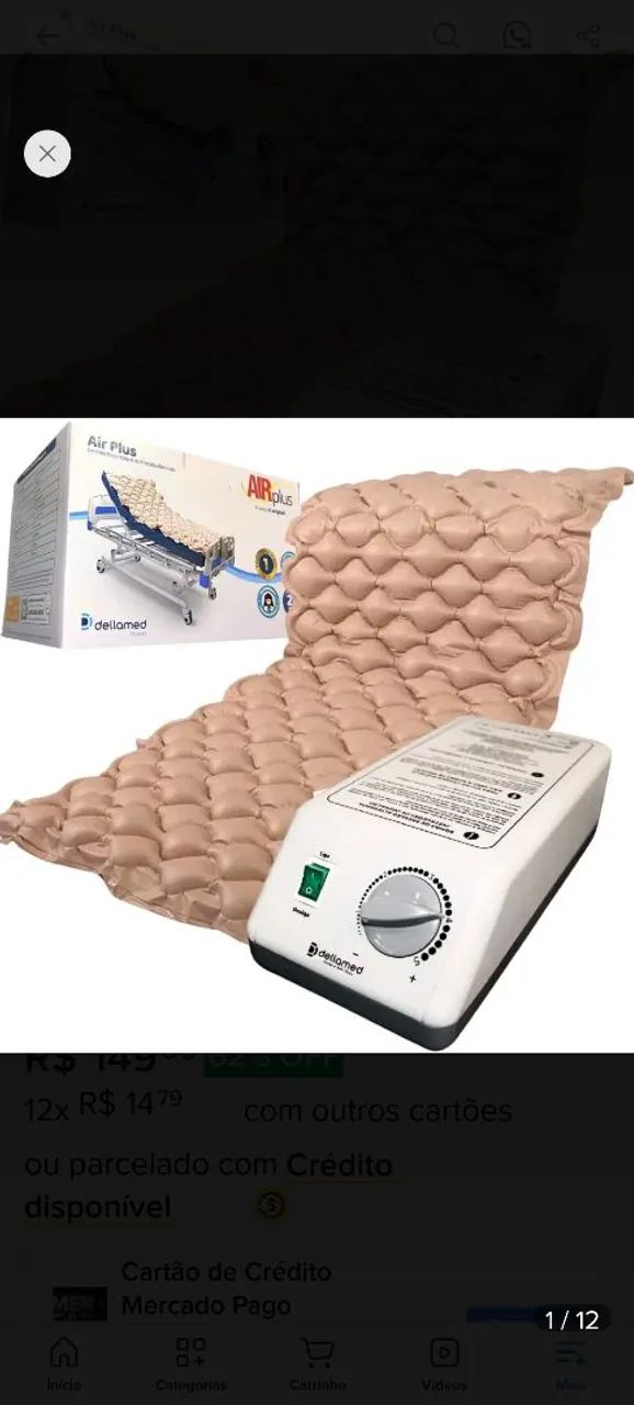 Colchão Pneumático Dellamed Air Plus  - Foto 2