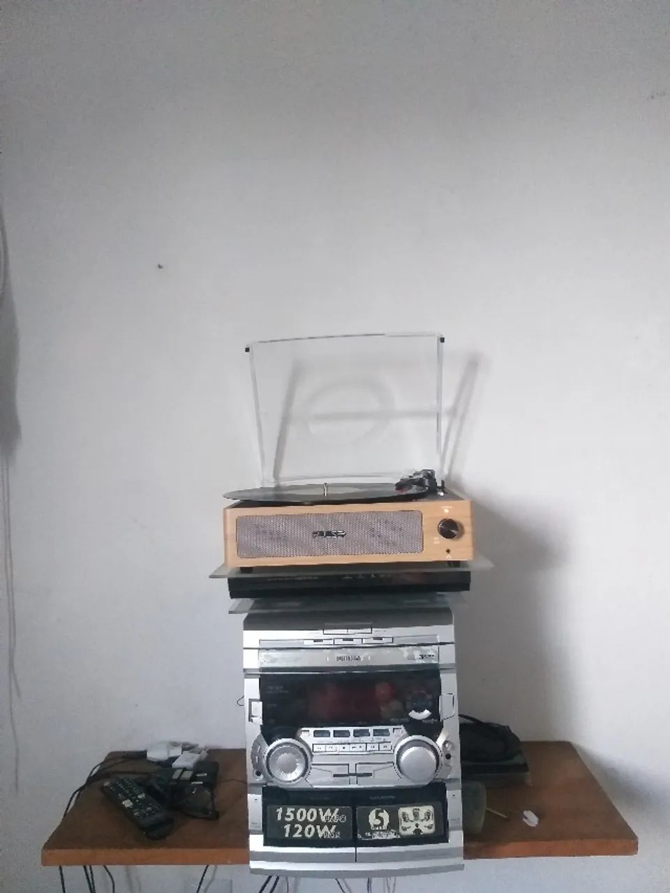 Aparelho de Som com Tocadisco 5x1 - Foto 4