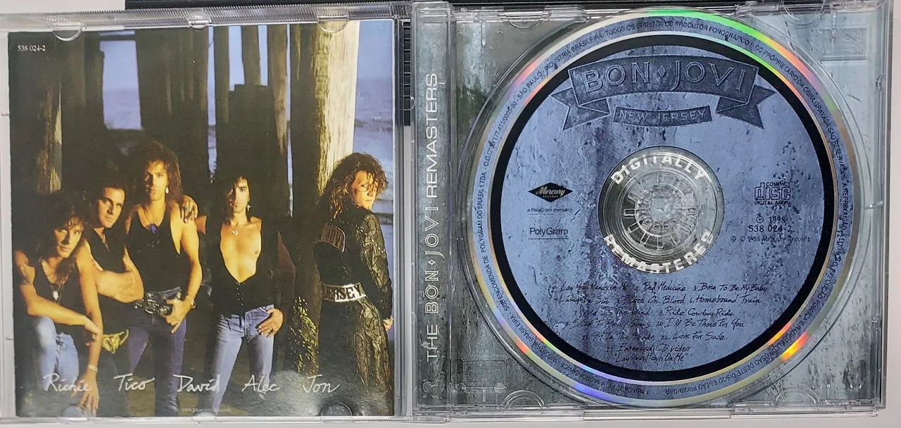 Cd Bon Jovi - New Jersey  - Foto 2