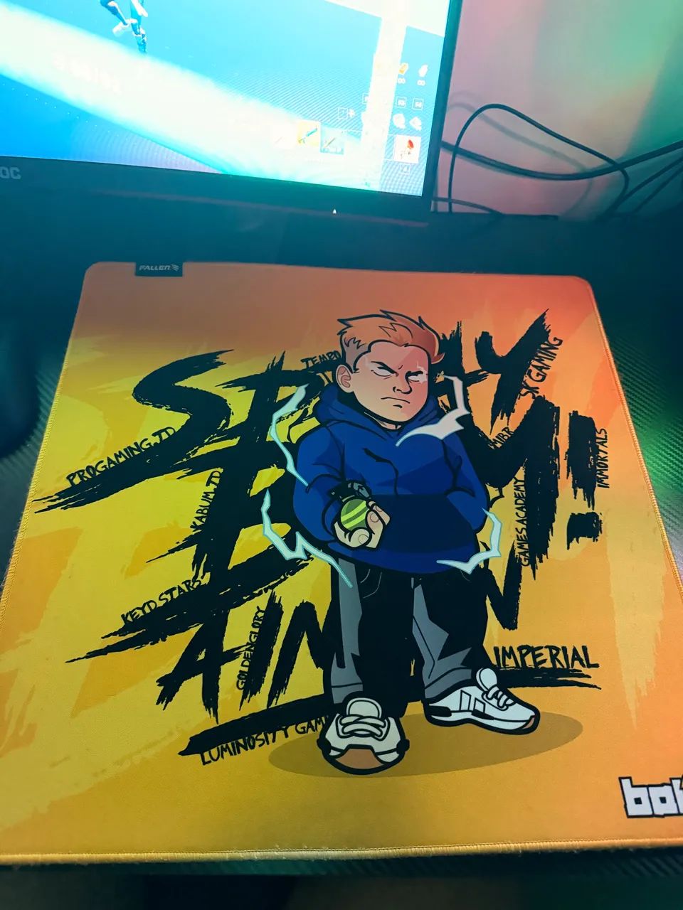 Mousepad Fallen boltz speed