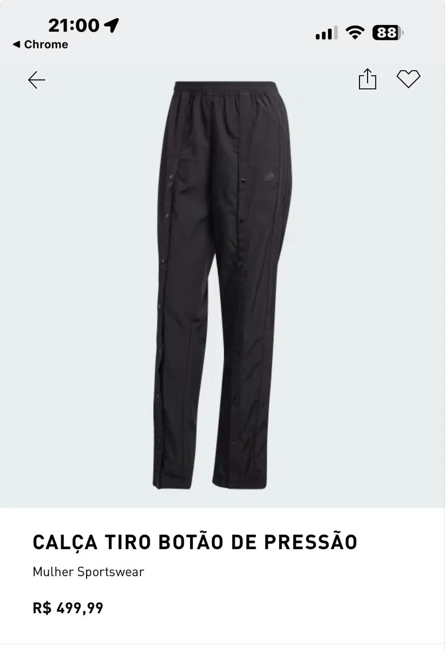 CALÇA TIRO BOTÃO DE PRESSÃO - Foto 3