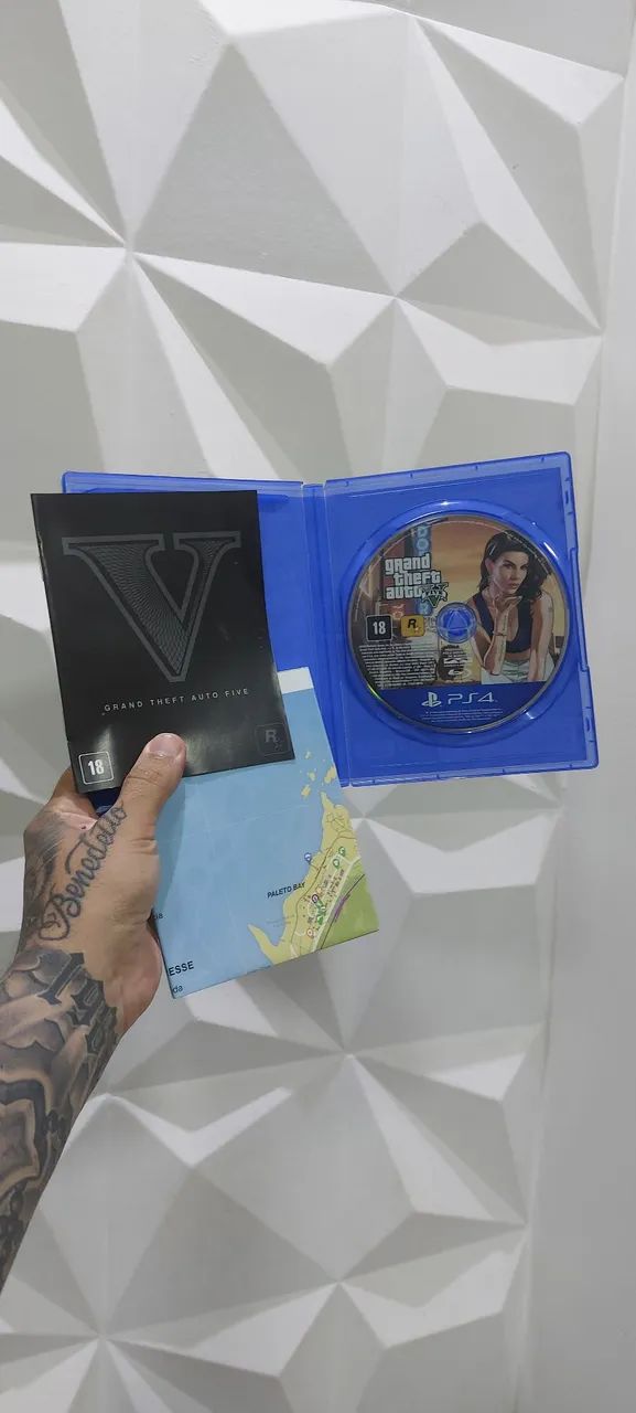GTA 5 PS4 COM O MAPA - Foto 2